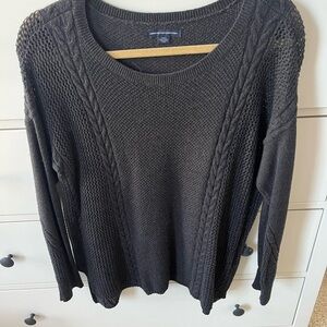 Women's Gray Knit Sweater
